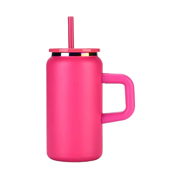 16oz Vakuum Edelstahl können Becher mit abnehmbaren Griffen