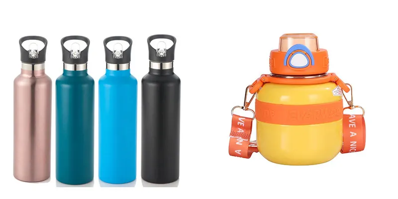 Die Unterschiede zwischen einem Kolben und einer Wasserflasche